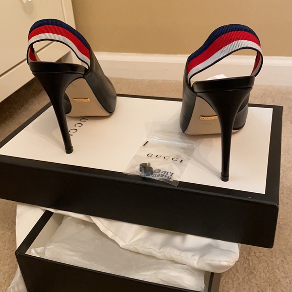 Gucci black heels ( malaga kid/ NE) - Picture 7 of 8